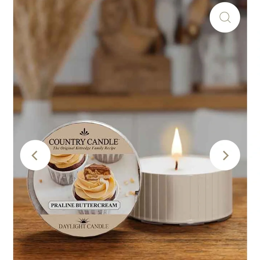 Praline buttercream candle - Picture 2 of 2